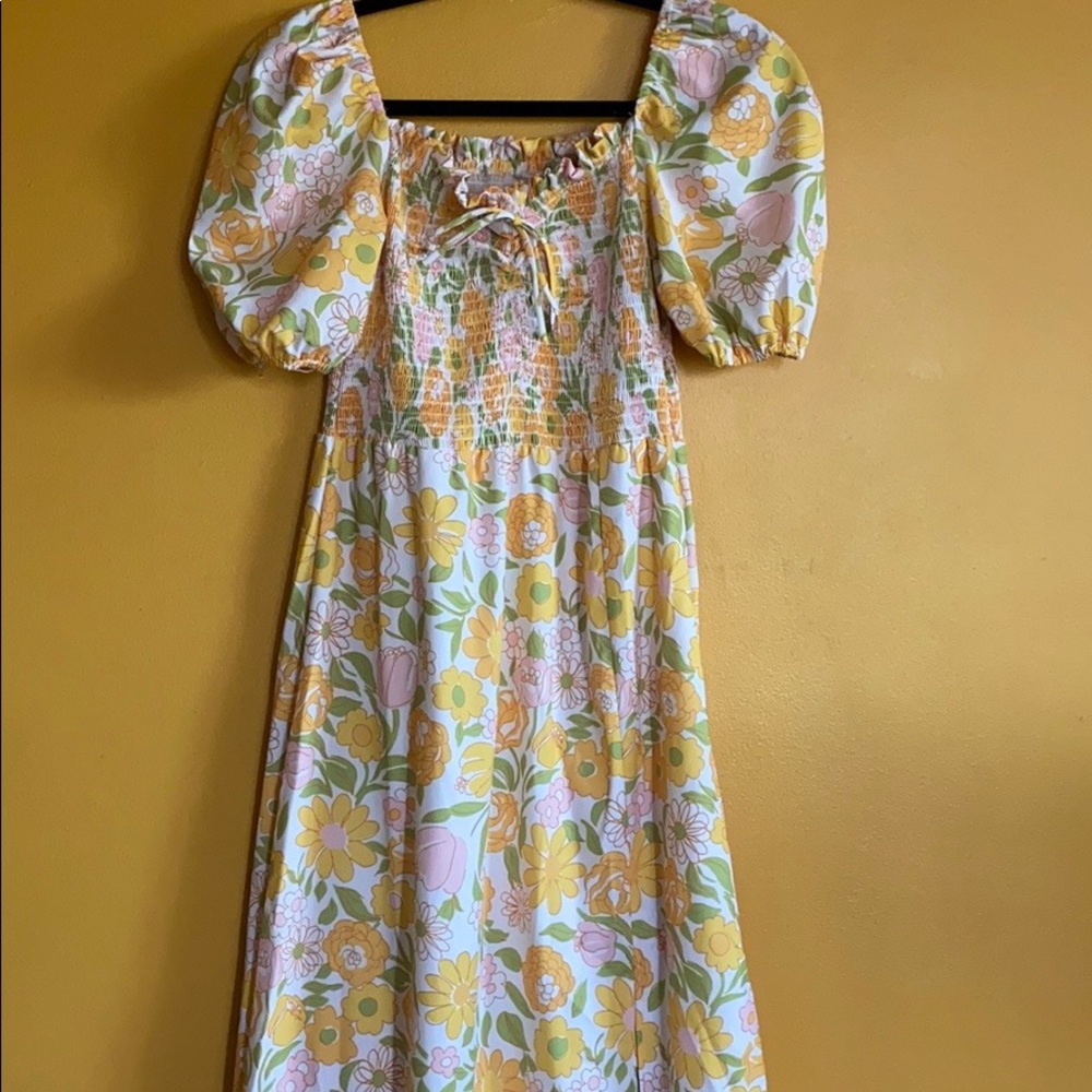 Reserved trade Floral dress